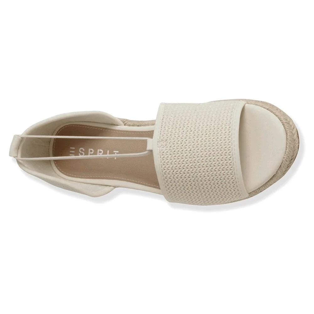 Esprit ada Espadrilles Shoes -‎ NWT Womens Size 9 Natural - #45421-TOP3